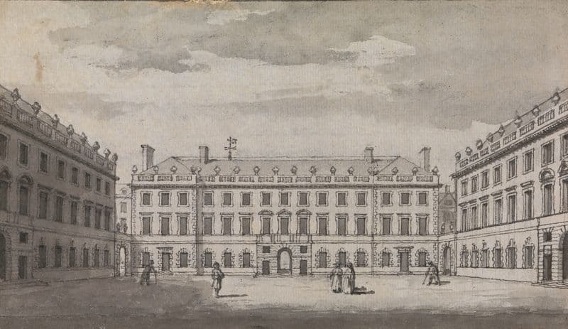 St. Bartholomews Hospital as a canvas print