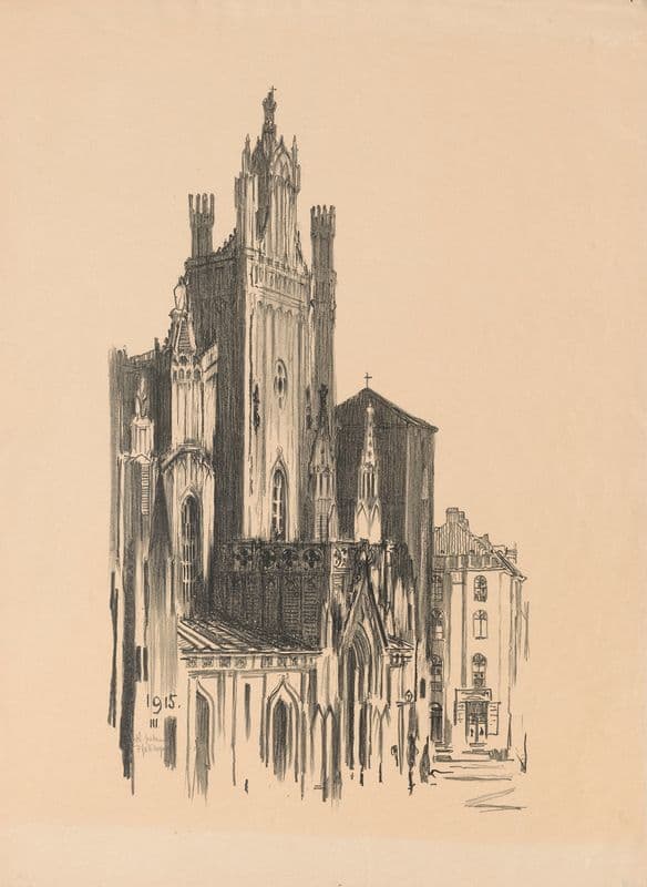 St. John’s Cathedral as a canvas print
