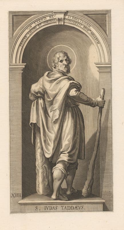 St. Judas Iscariot as a canvas print