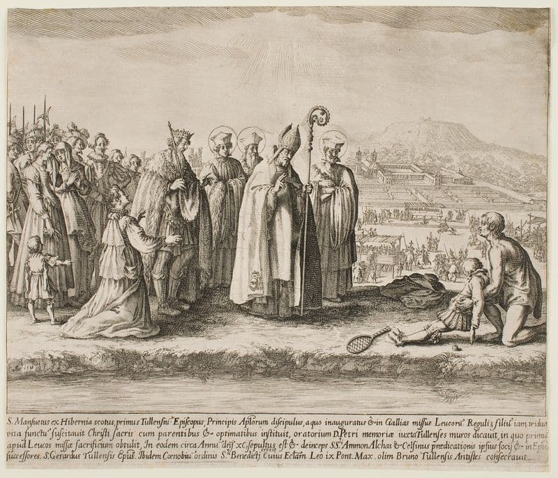 St. Mansuy as a canvas print