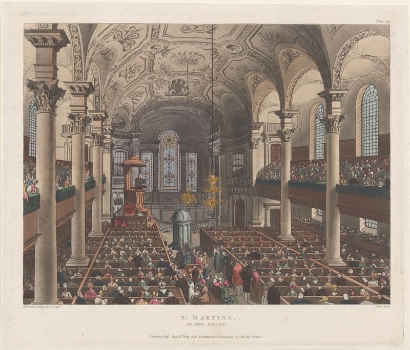 St. Martin’s in the Fields as a canvas print