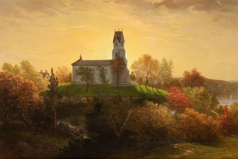 St. Mary’s in the Highlands, Garrison, New York as a canvas print