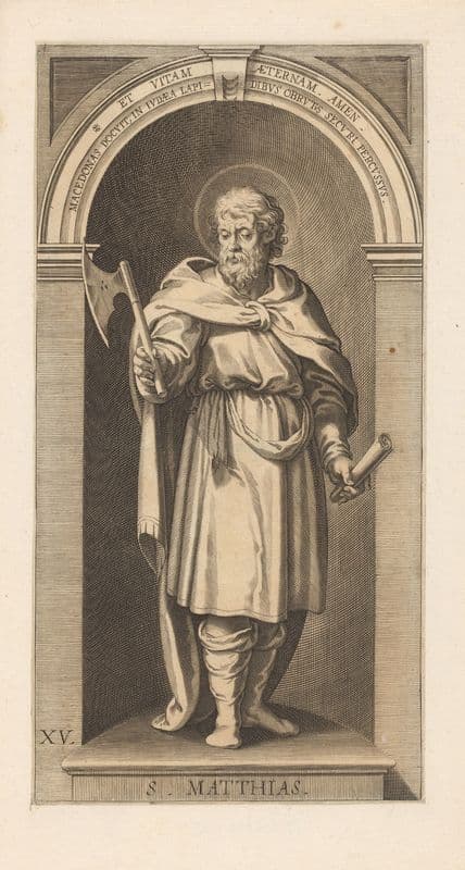 St. Matthias as a canvas print