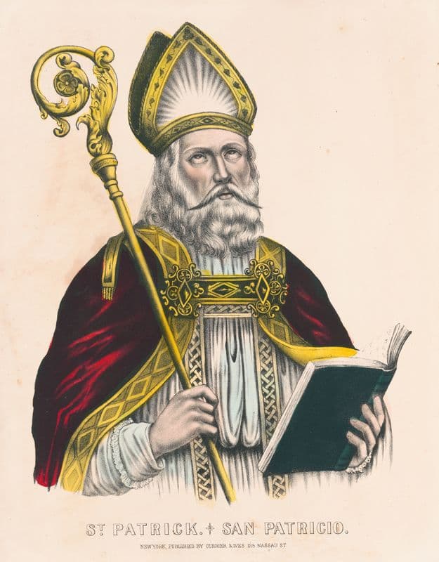 St. Patrick as a canvas print