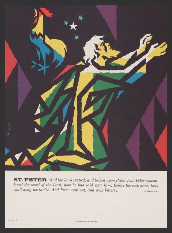 St. Peter as a canvas print