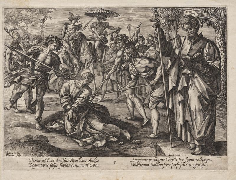 St. Thomas (c. 1578) as a canvas print