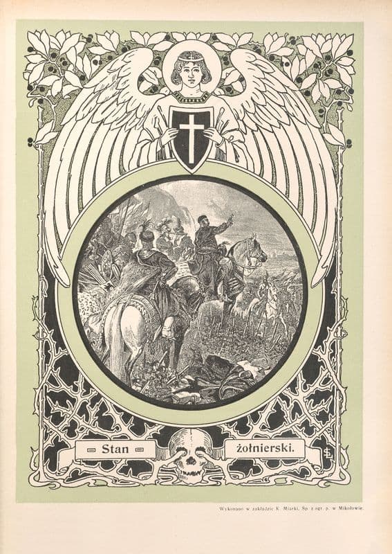 Stan żołnierski as a canvas print