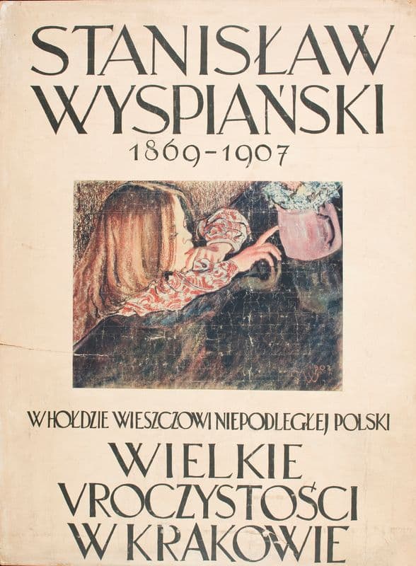 Stanisław Wyspiański 1869-1907. Wielkie uroczystości w Krakowie. as a canvas print