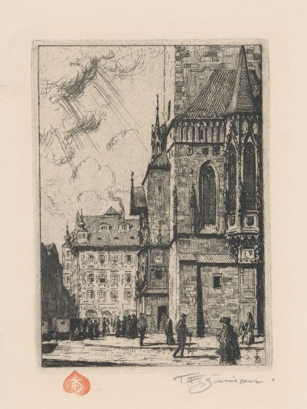 Staromestská radnica as a canvas print