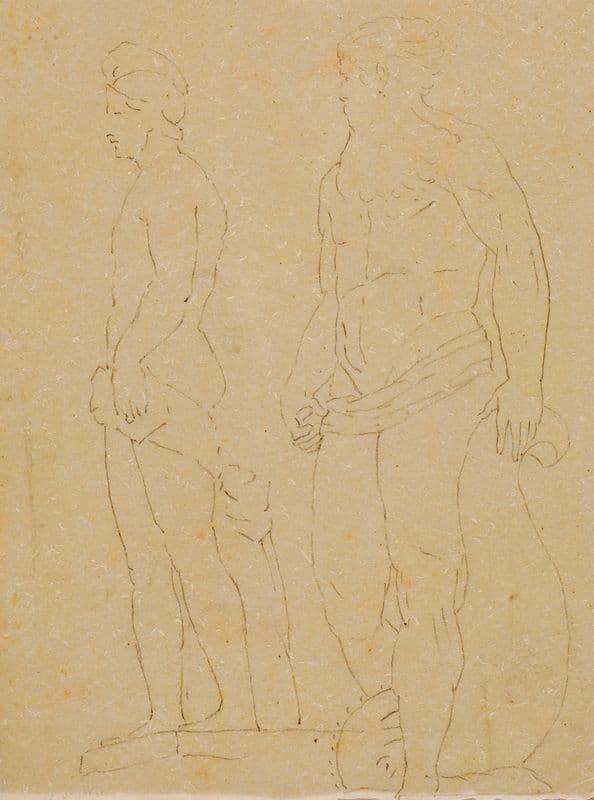 Statuary as a canvas print