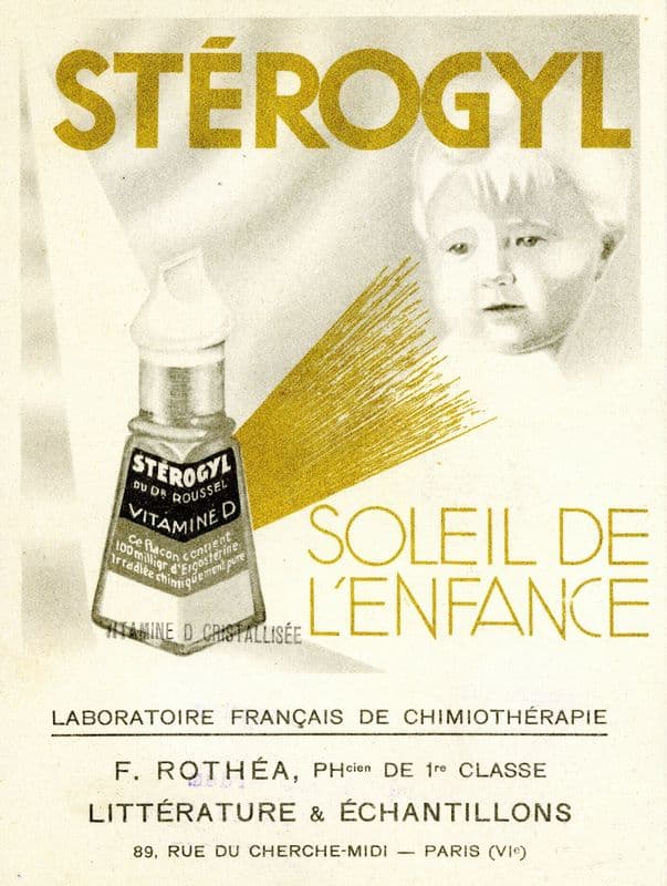 Stérogyl (1910-1950) as a canvas print
