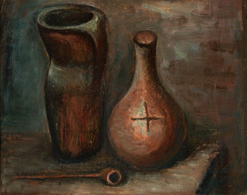 Still life as a canvas print