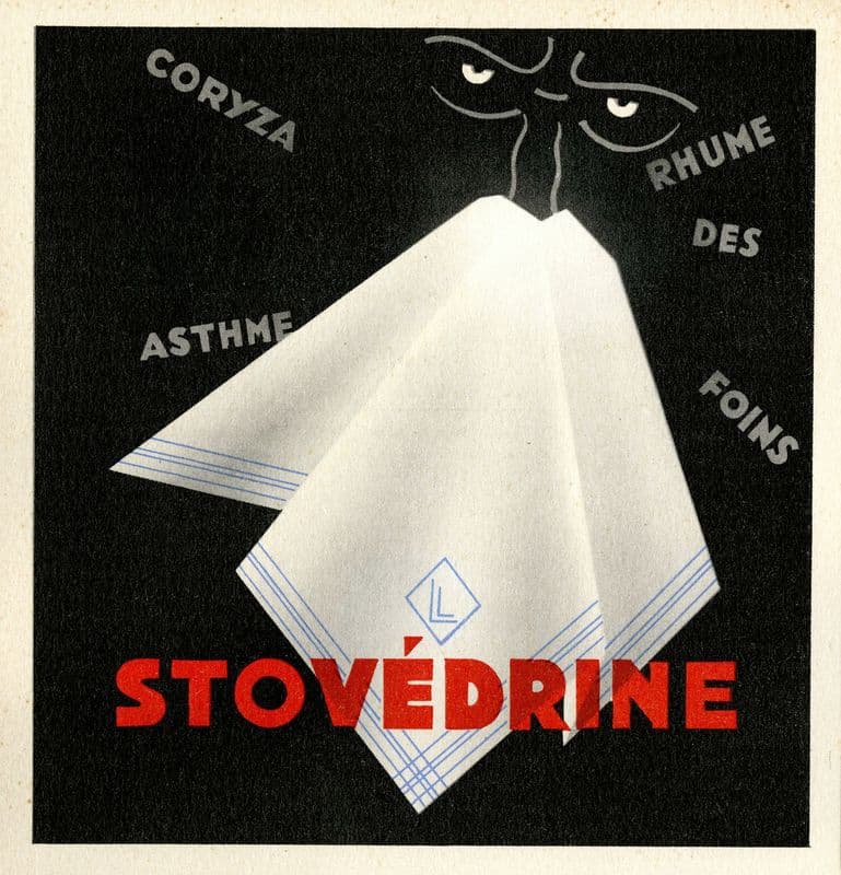 Stovédrine (1910-1950) as a canvas print
