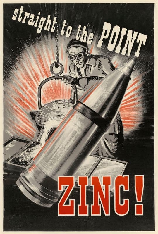 Straight to the Point – Zinc! as a canvas print