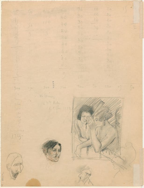 Studies as a canvas print