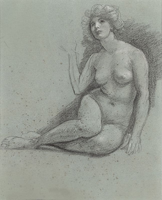 Study for At Low Tide as a canvas print