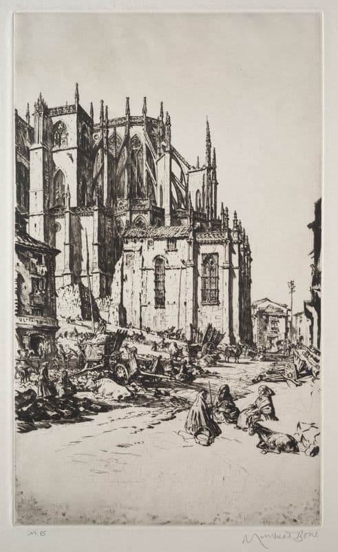 Study for Leon Apse as a canvas print