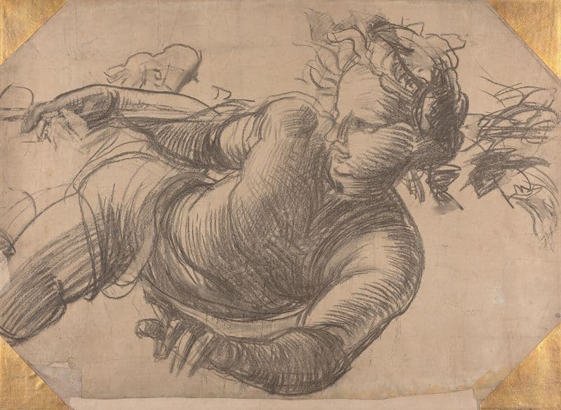 Study of a Classical Figure as a canvas print
