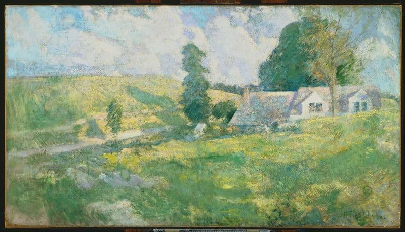 Summer as a canvas print