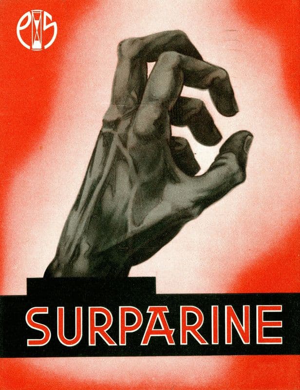 Surparine (1910-1950) as a canvas print