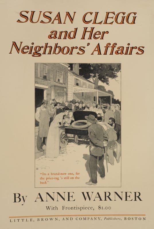 Susan Clegg and her neighbor’s affairs (1895-1911) as a canvas print