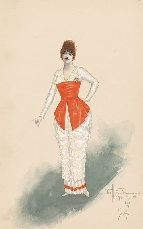 Tango Girl; Act II, 12 as a canvas print