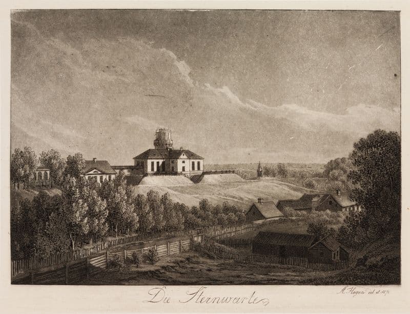 Tartu tähetorn (ca 1827–1833) as a canvas print