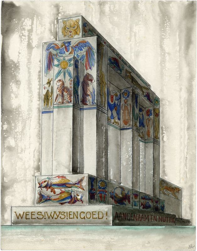 Tempelmuur as a canvas print