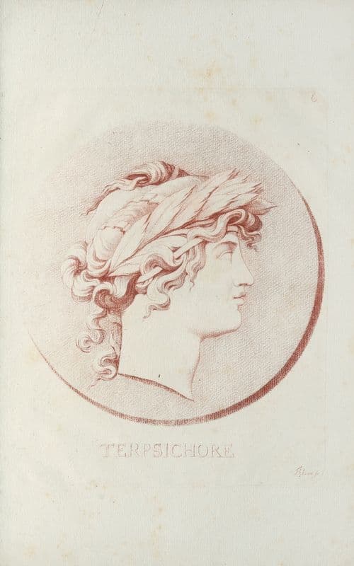 Terpsichore as a canvas print