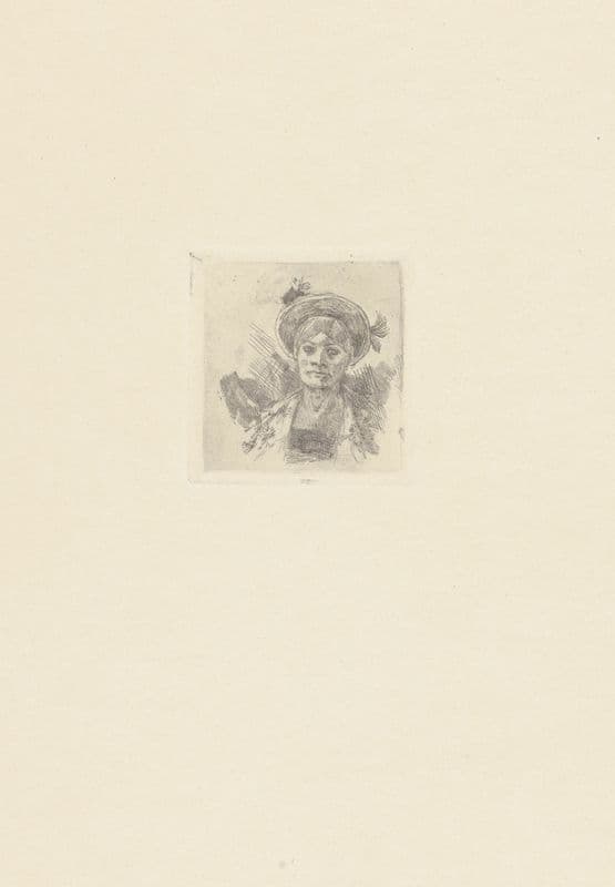 Tesson humain (1893-1895) as a canvas print