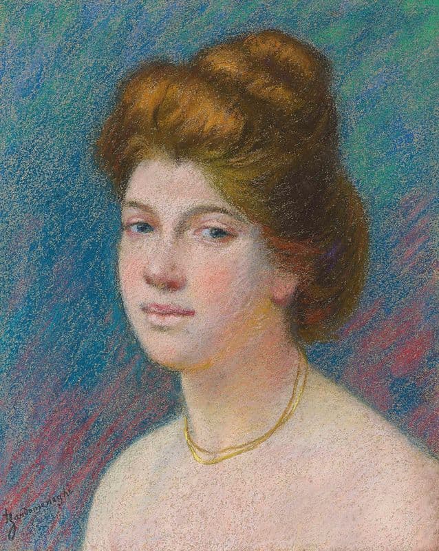 Tête de Femme as a canvas print