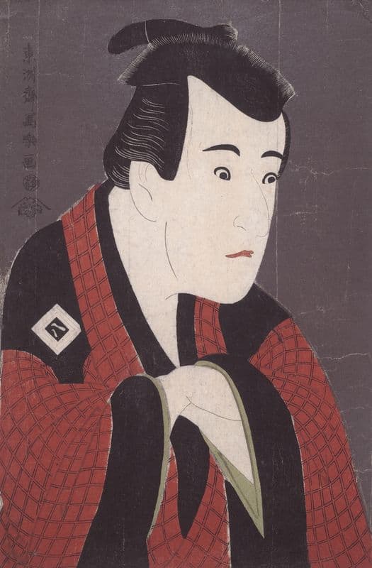 The Actor Ichikawa Yaozo III as Tanabe Bunzo from the play The Iris Soga of the Bunroku Period as a canvas print