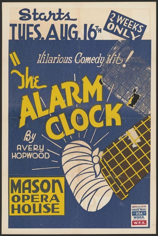 The Alarm Clock (1934-1943) as a canvas print