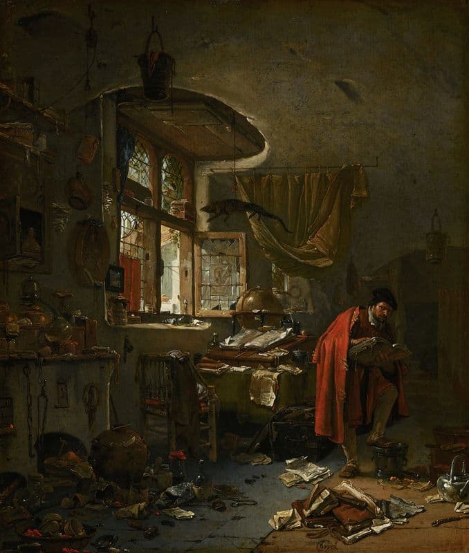 The Alchemist as a canvas print