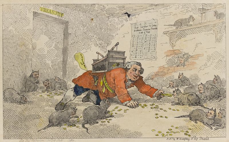 The apostate Jack R_the political rat catcher as a canvas print