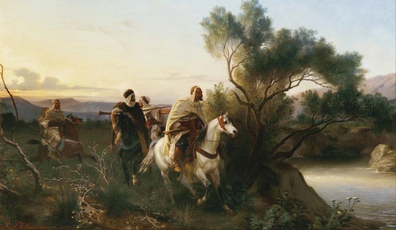 The Arab Scouts as a canvas print