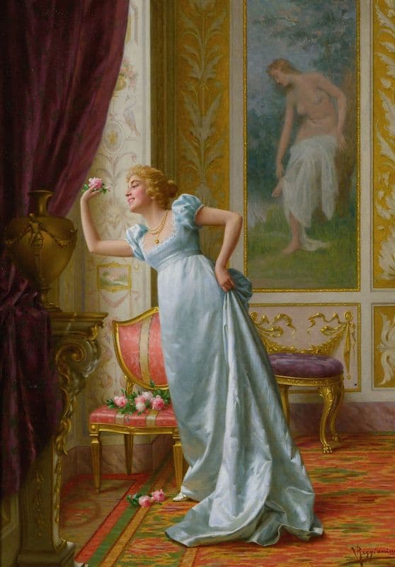 The Attraction as a canvas print