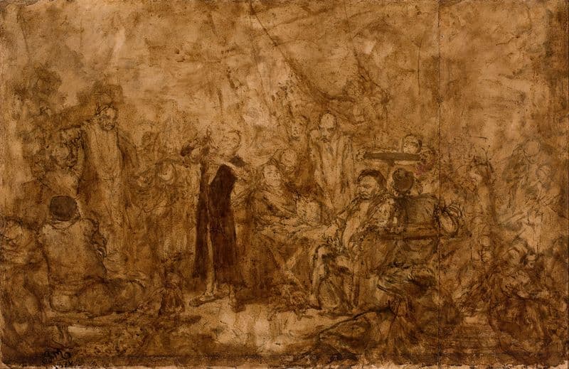 The Babin Republic, sketch as a canvas print