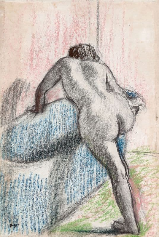 The Bath (1892–1895) as a canvas print