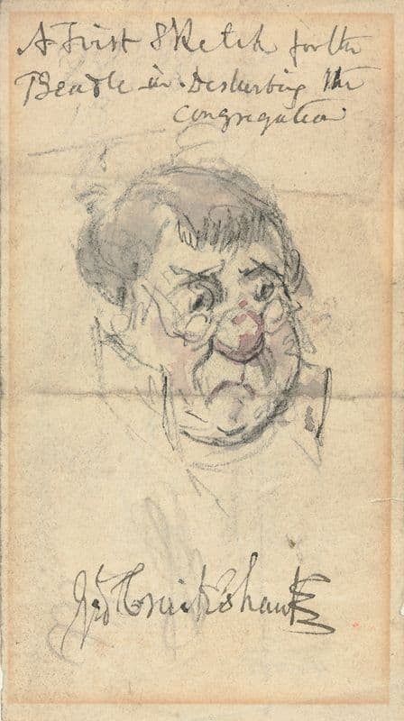 The Beadle (c. 1805–78) as a canvas print