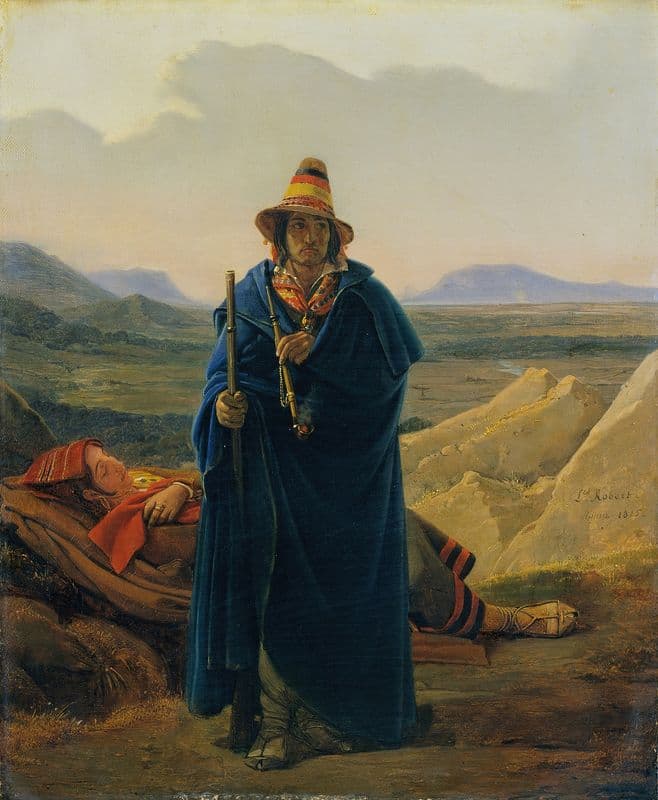 The Brigand on the Watch as a canvas print