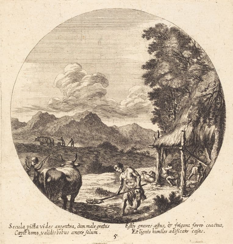 The Bronze Age as a canvas print