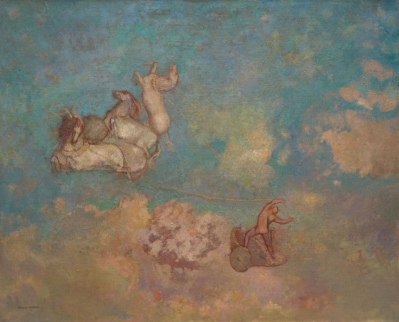 The Chariot of Apollo (1905–16) as a canvas print