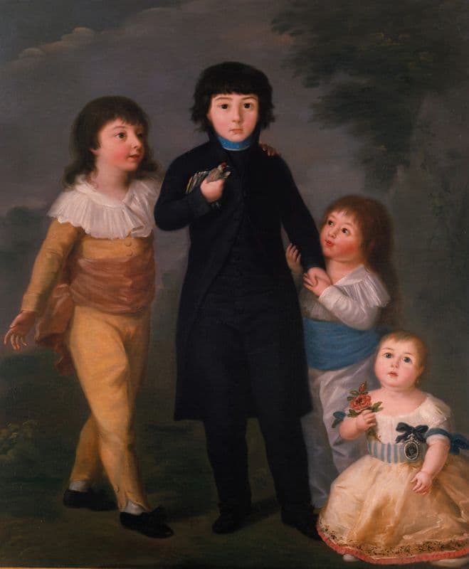 The Children as a canvas print