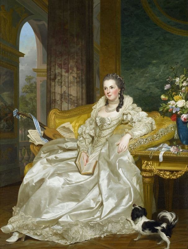 The Comtesse d’Egmont Pignatelli in Spanish Costume as a canvas print