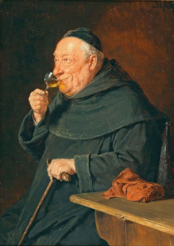 The connoisseur as a canvas print