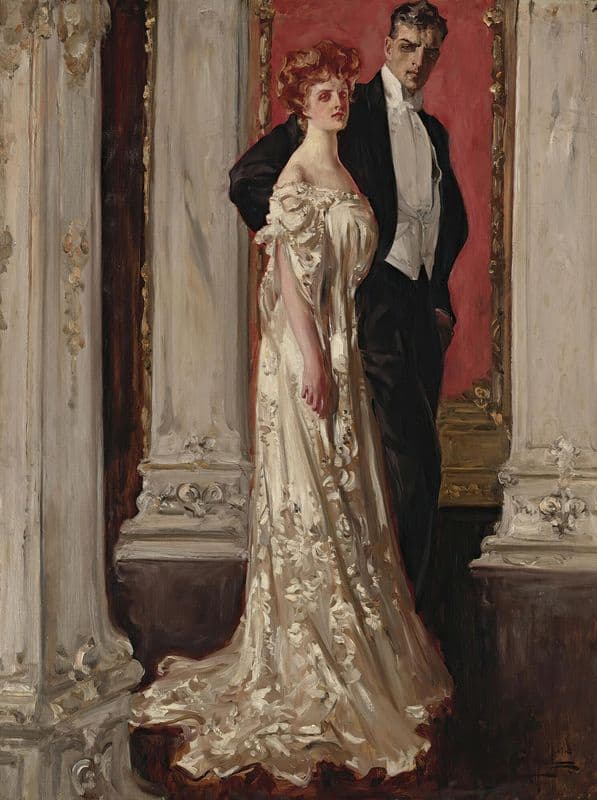 The Couple as a canvas print