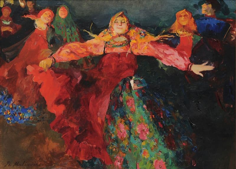 The Dance as a canvas print