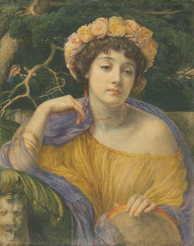 The Dancer as a canvas print
