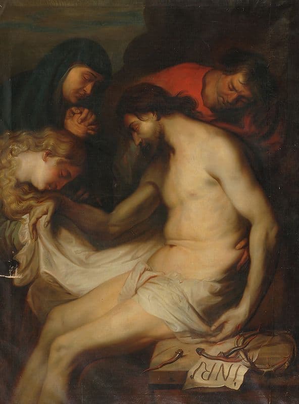 The Descent From The Cross (1815 - 1949) as a canvas print